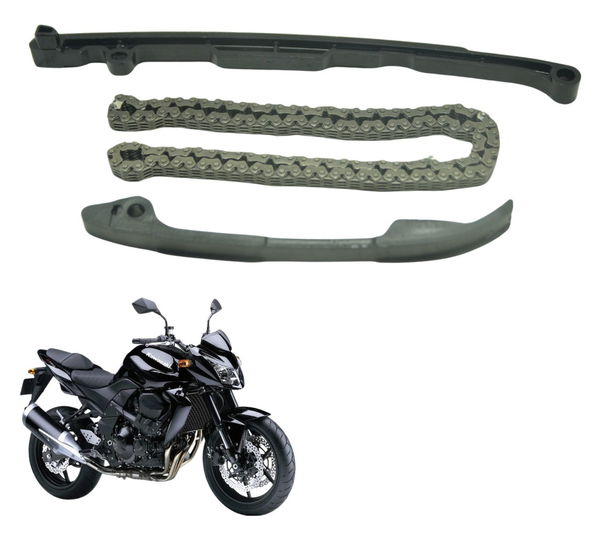 Kit Guia Corrente Tensor Kawasaki Z 750 08-12 Original