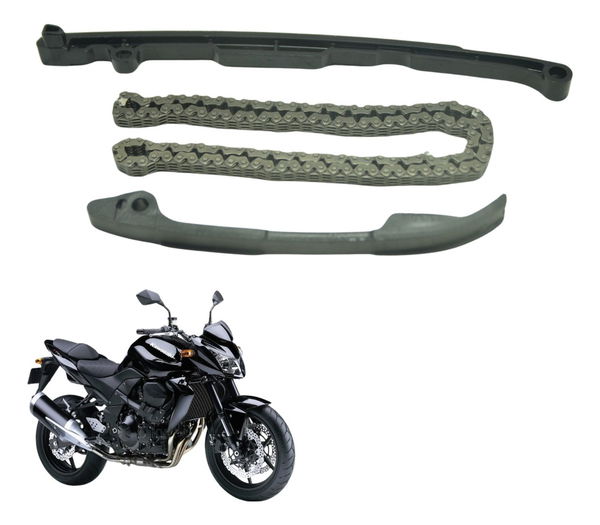 Kit Guia Corrente Tensor Kawasaki Z 750 08-12 Original