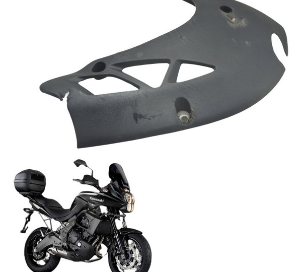 Spoiler Direito C/ Avaria Kawasaki Versys 650 10-14 Original Preto