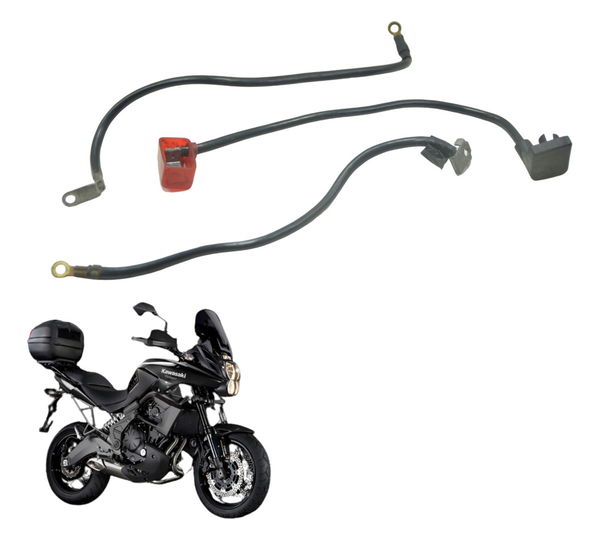 Cabo Bateria +/- Kawasaki Versys 650 10-14 Original