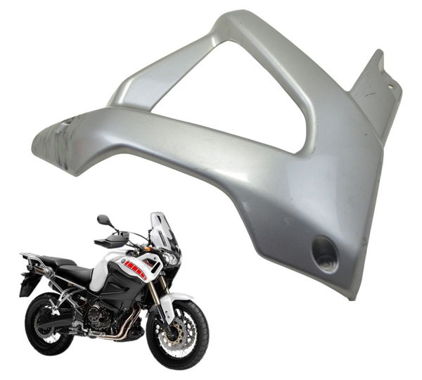 Carenagem Esq C/ Detalhe Yamaha Xt 1200z Super Tenere 11-16  Prateado