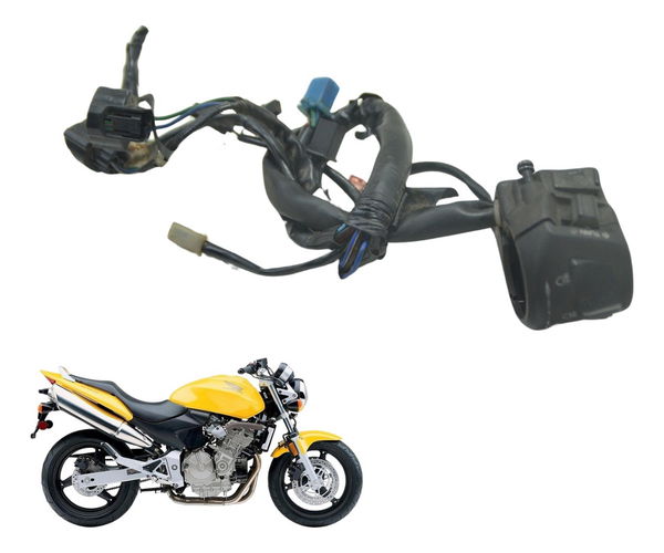 Chave Punho Luz Honda Cb 600f Hornet 04-07 Original