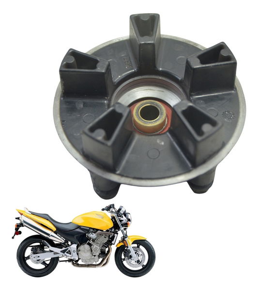 Cubo Coroa Honda Cb 600f Hornet 04-07 Original