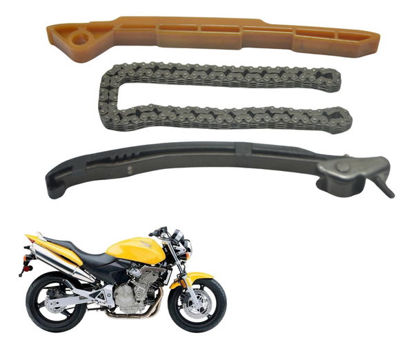 Kit Guia Corrente Tensor Honda Cb 600f Hornet 04-07 Original