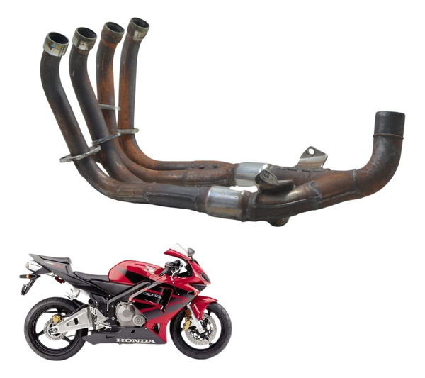 Curva Escape Coletor Honda Cbr 600 Rr 03-04 Original