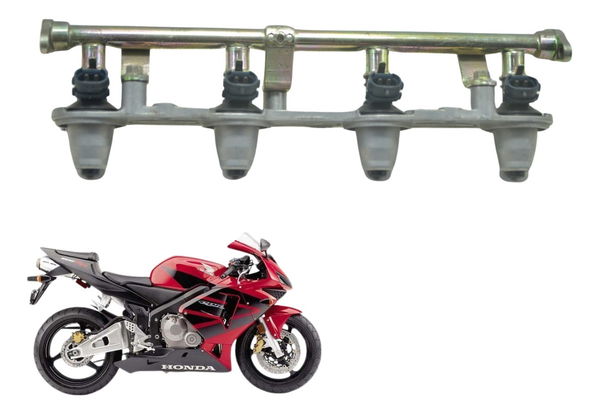 Flauta Injeção Secundária C/ Bico Honda Cbr 600 Rr 03-04 Ori