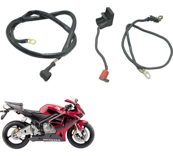 Cabo Bateria +/- Honda Cbr 600 Rr 03-04 Original