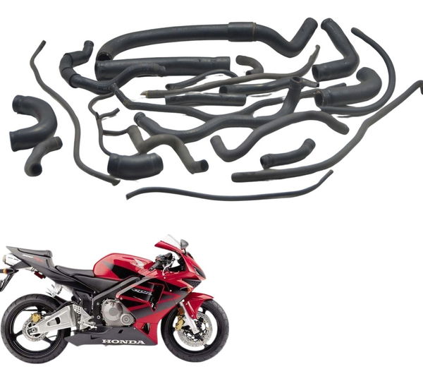 Kit Mangueiras Honda Cbr 600 Rr 03-04 Original