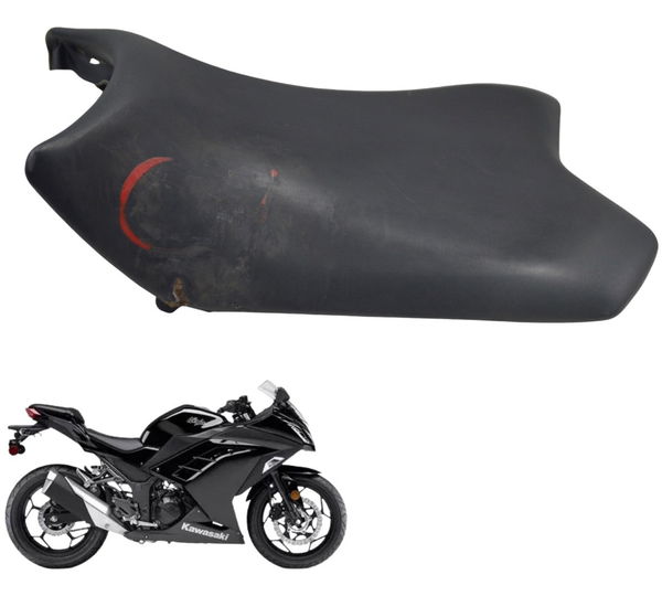 Banco Dianteiro C/ Detalhe Kawasaki Ninja 300 13-18 Original