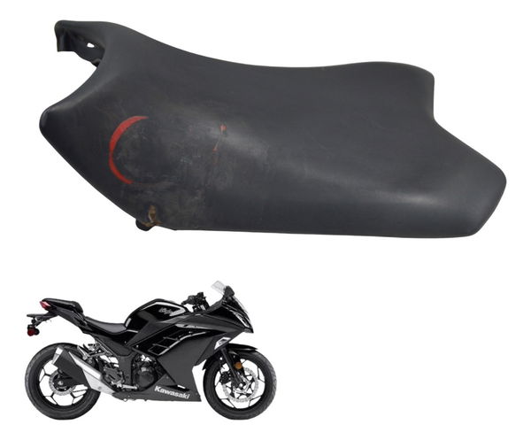 Banco Dianteiro C/ Detalhe Kawasaki Ninja 300 13-18 Original