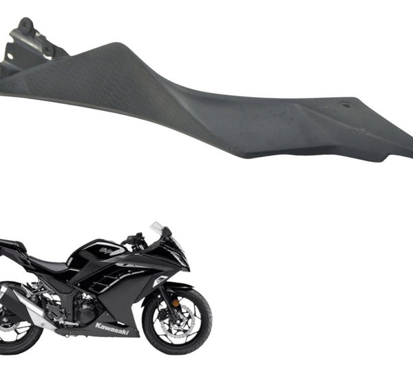 Acabamento Lateral Direita Kawasaki Ninja 300 13-18 Original Preto