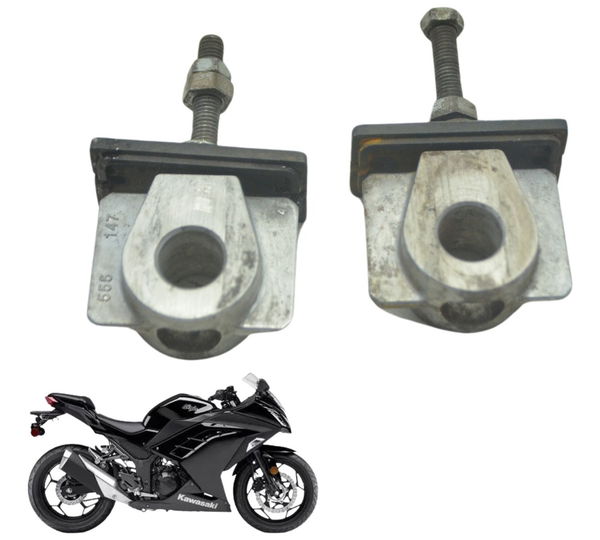 Par Esticador Corrente Kawasaki Ninja 300 13-18 Original