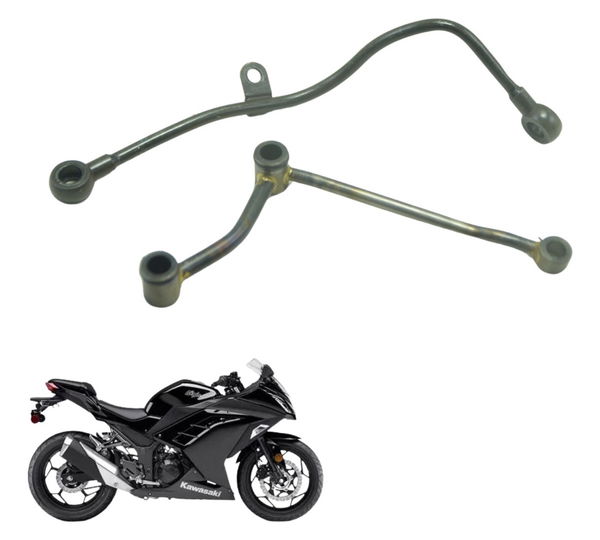 Par Conexão Óleo Kawasaki Ninja 300 13-18 Original