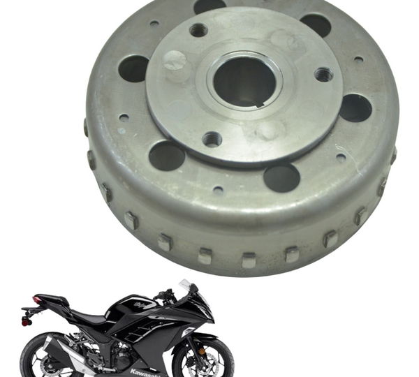 Volante Magneto C/ Detalhe Kawasaki Ninja 300 13-18 Original
