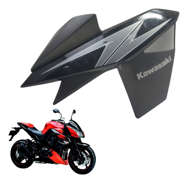 Carenagem Lateral Dir C/ Avaria Kawasaki Z 1000 10-14 Orig