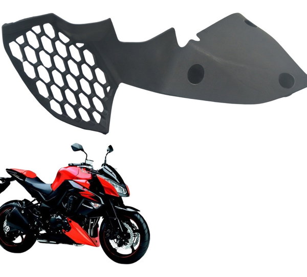 Acabamento Interno Direito Kawasaki Z 1000 10-14 Original Preto