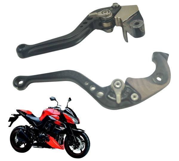 Par Manete Esportivo Kawasaki Z 1000 10-14 Paralelo