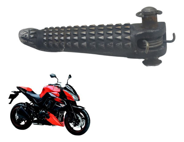 Pedaleira Dianteira Esq C/ Detalh Kawasaki Z 1000 10-14 Orig