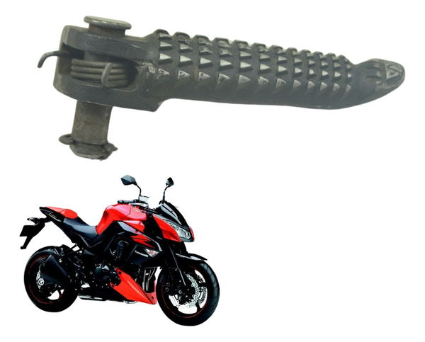 Pedaleira Dianteira Dir C/ Avaria Kawasaki Z 1000 10-14 Orig