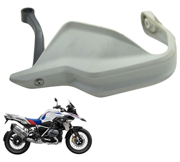 Protetor Punho Esq C/ Detalhe Bmw R1250 R 1250 Gs 19-24 Orig Preto Esquerdo
