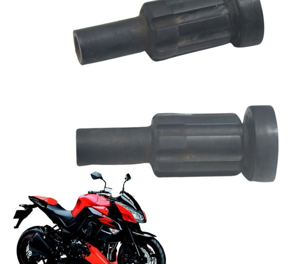 Par Borracha Suporte Motor Kawasaki Z 1000 10-14 Original