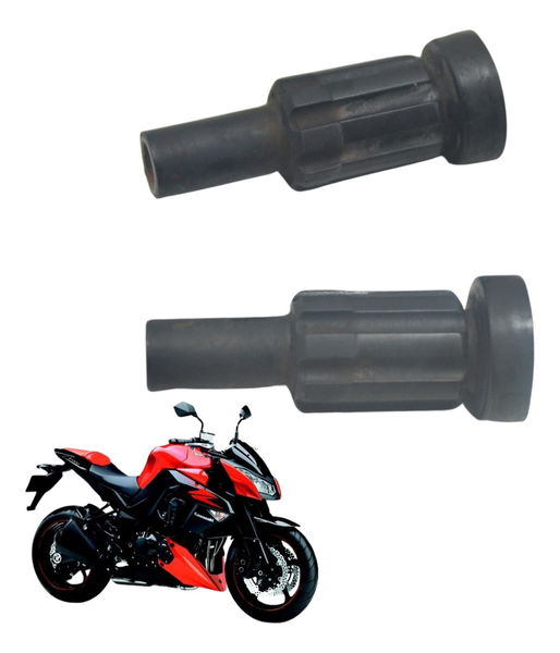Par Borracha Suporte Motor Kawasaki Z 1000 10-14 Original