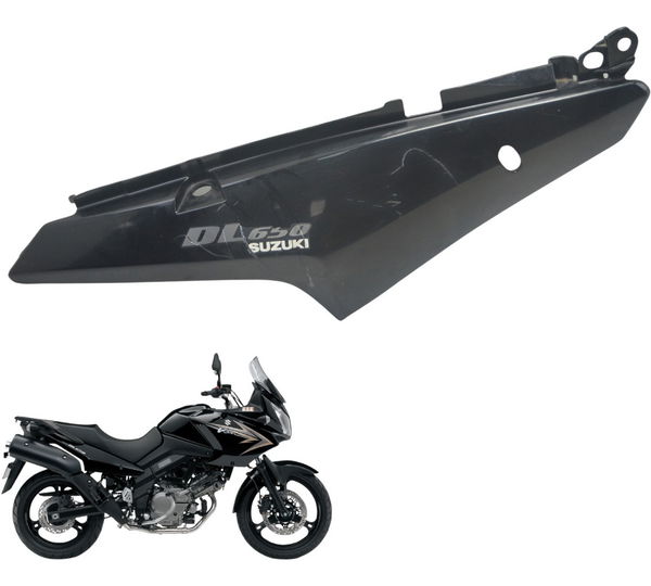 Carenagem Rabeta Dir C/ Detalhes Suzuki Dl 650 V Strom 09-13 Preto