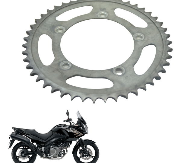 Coroa Suzuki Dl 650 V Strom 09-13 Original Prateado