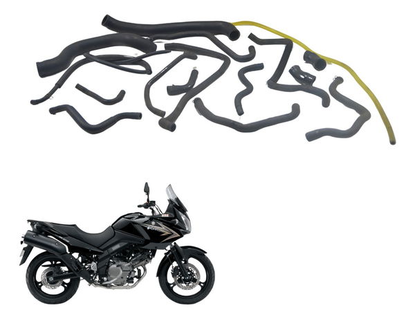 Kit Mangueiras Suzuki Dl 650 V Strom 09-13 Original