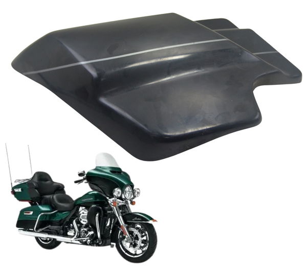 Carenagem Lateral Esq C/ Detalhes Harley Electra Glide 14-17 Preto