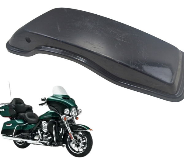 Tampa Alforge Dir C/ Avaria Harley Electra Glide 14-17 Orig Preto