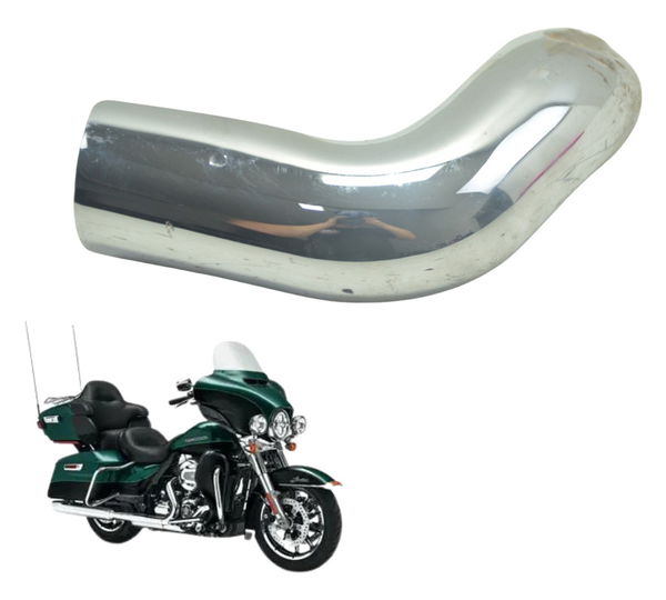 Capa Escape C/ Detalhes Harley Electra Glide 14-17 Original