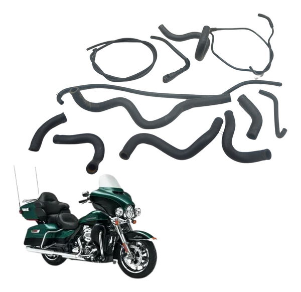 Kit Mangueiras Água Harley Electra Glide 14-17 Original
