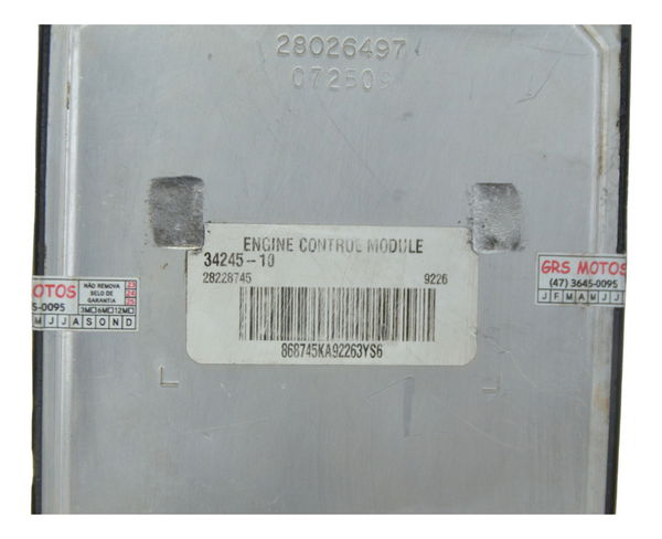 Modulo Ecm 34245-10 Harley Touring 07-12 Original