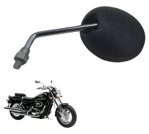 Espelho Retrovisor Esquerd Gvs Suzuki Vz 800 Marauder 97-05