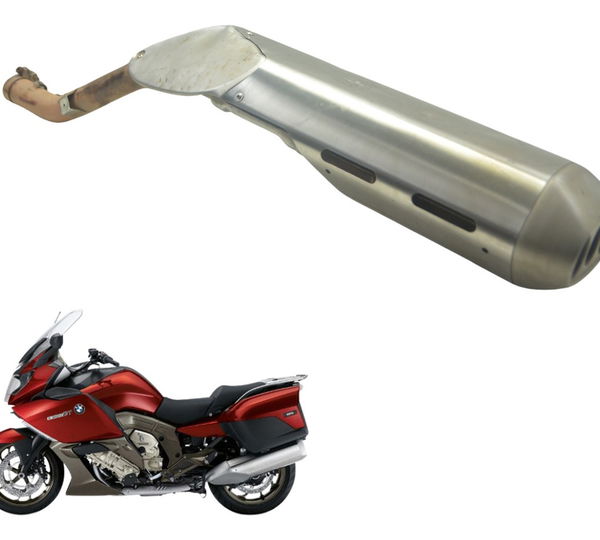 Ponteira Escape Esquerda C/ Detalhe Bmw K 1600 Gt 11-16 Orig