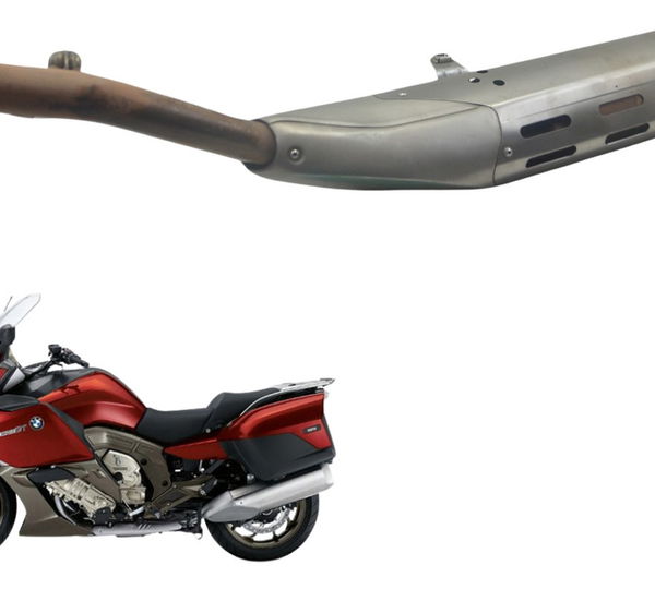 Ponteira Escape Direita C/ Detalhe Bmw K 1600 Gt 11-16 Orig