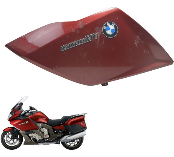 Carenagem Lateral Esq C/ Detalhes Bmw K 1600 Gt 11-16 Orig Vermelho