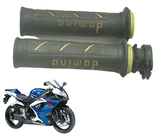 Par Manoplas Suzuki Gsx-r 750 Srad 07-10 Paralelo Preto