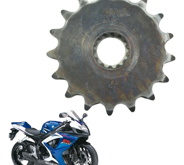Pinhão 17 Dentes Suzuki Gsx-r 750 Srad 07-10 Original