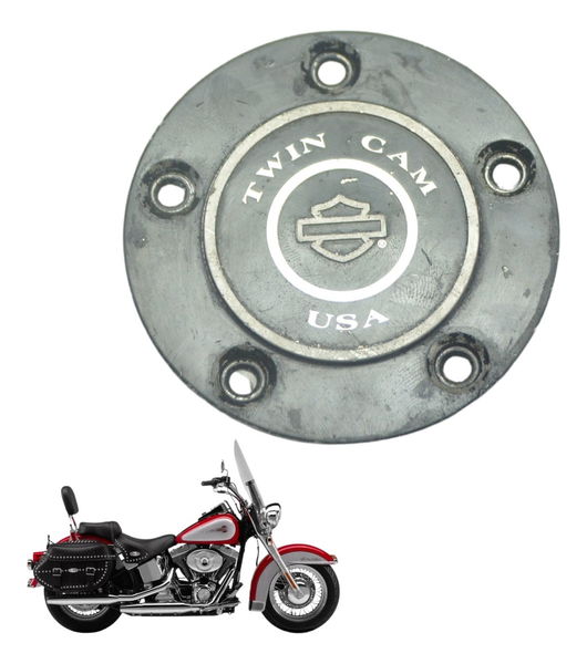 Acabamento Tampa Motor Harley Softail Fx 1450 04-05 Original