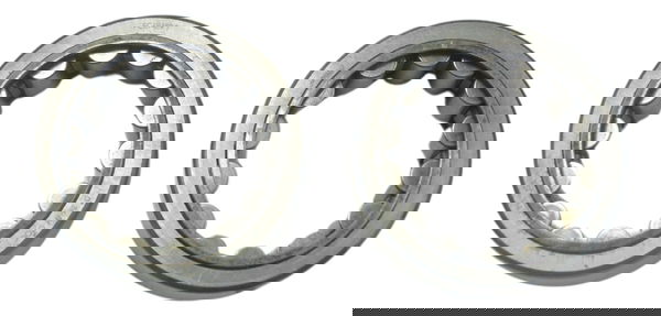 Par Rolamento Virabrequim Harley Softail Fx 1450 04-05 Orig