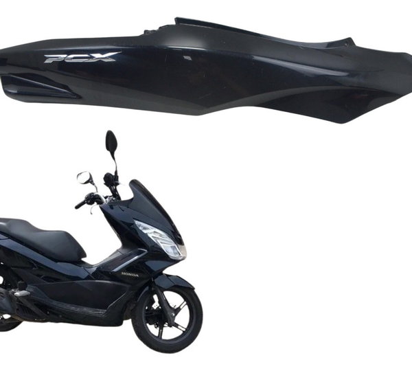 Carenagem Lateral Dir C/ Detalhes Honda Pcx 150 16-18 Orig Preto