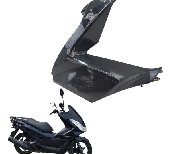 Carenagem Frontal Esq C/ Avaria Honda Pcx 150 16-18 Original Preto
