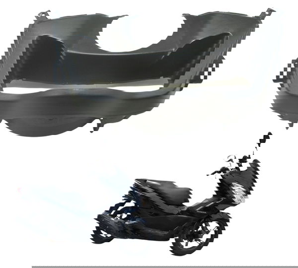 Carenagem Painel Acabamento Honda Pcx 150 16-18 Original Preto