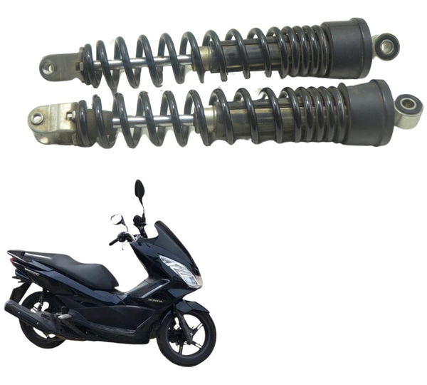 Par Amortecedor Traseiro Honda Pcx 150 16-18 Original