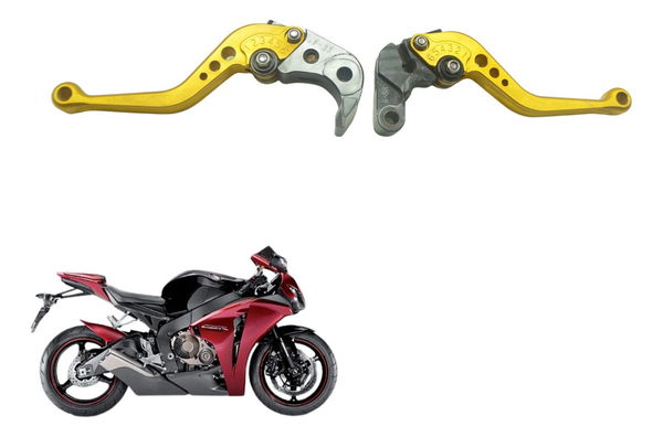 Par Manete Esportivo C/ Detalhes Honda Cbr 1000 Rr 08-11