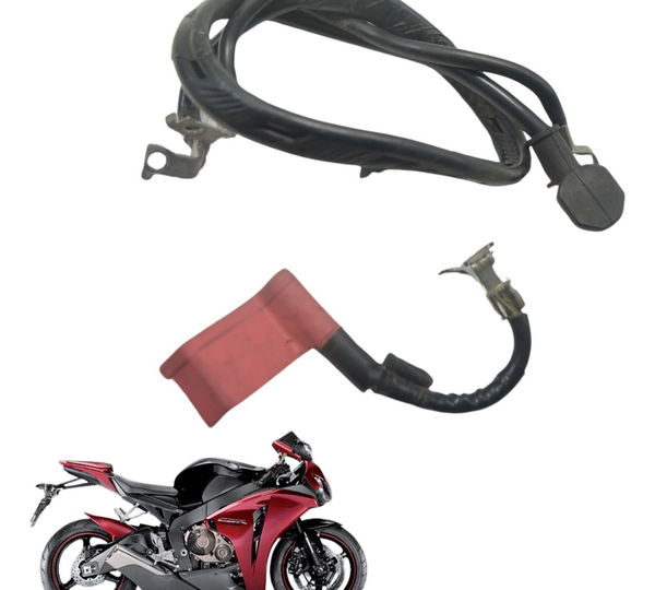 Cabo Bateria +/- Honda Cbr 1000 Rr 08-11 Original