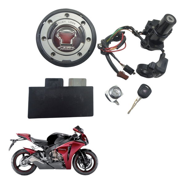 Kit Chave Ignição Modulo Cold Honda Cbr 1000 Rr 08-11 Orig