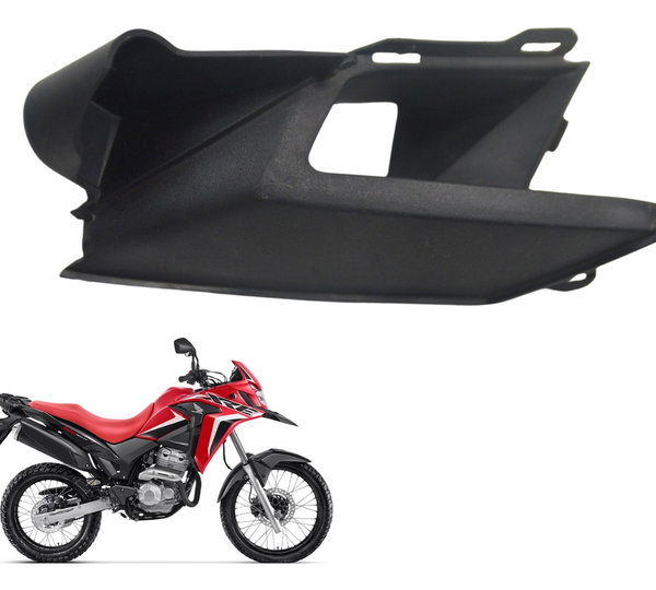 Acabamento Duto Ar Direito Honda Xre 300 Rally 18-23 Orig Preto